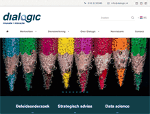 Tablet Screenshot of dialogic.nl